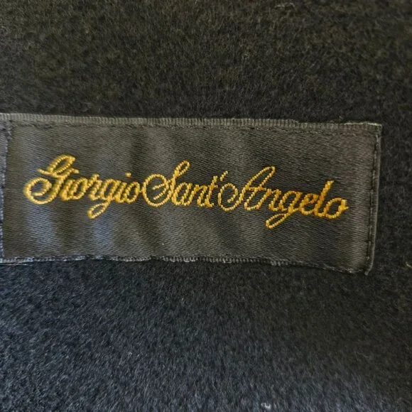 Italian Fabric Wool Cashmere Blazer | European Made | Late 90s | Size 12 - Picture 16 of 16